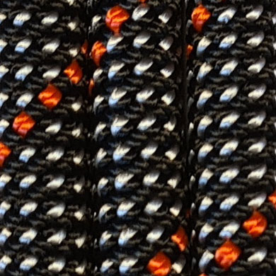 schwarz/weiß/orange